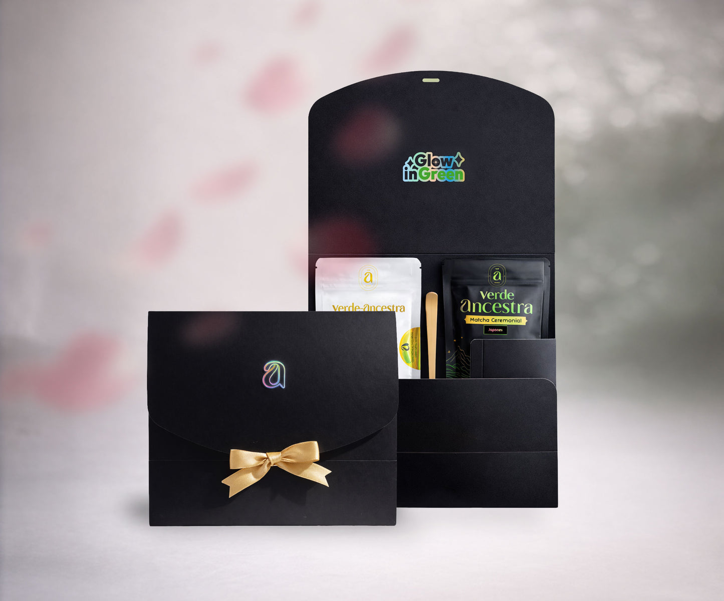 Kit Ceremonial de Regalo — Matcha Clásico + Premium | Verde Ancestra Verde Ancestra