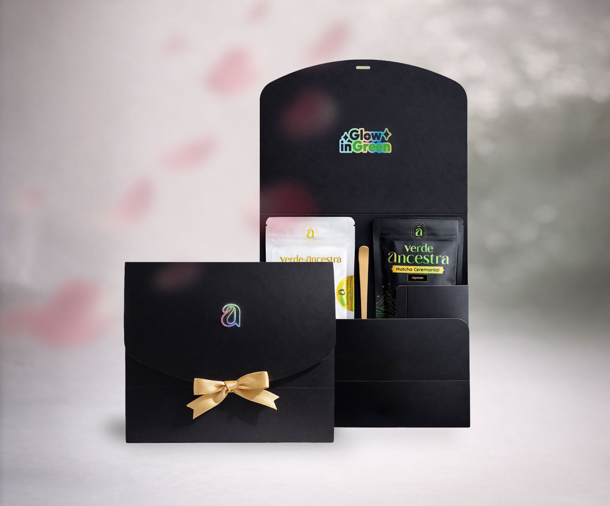 Kit Ceremonial de Regalo — Matcha Clásico + Premium | Verde Ancestra Verde Ancestra