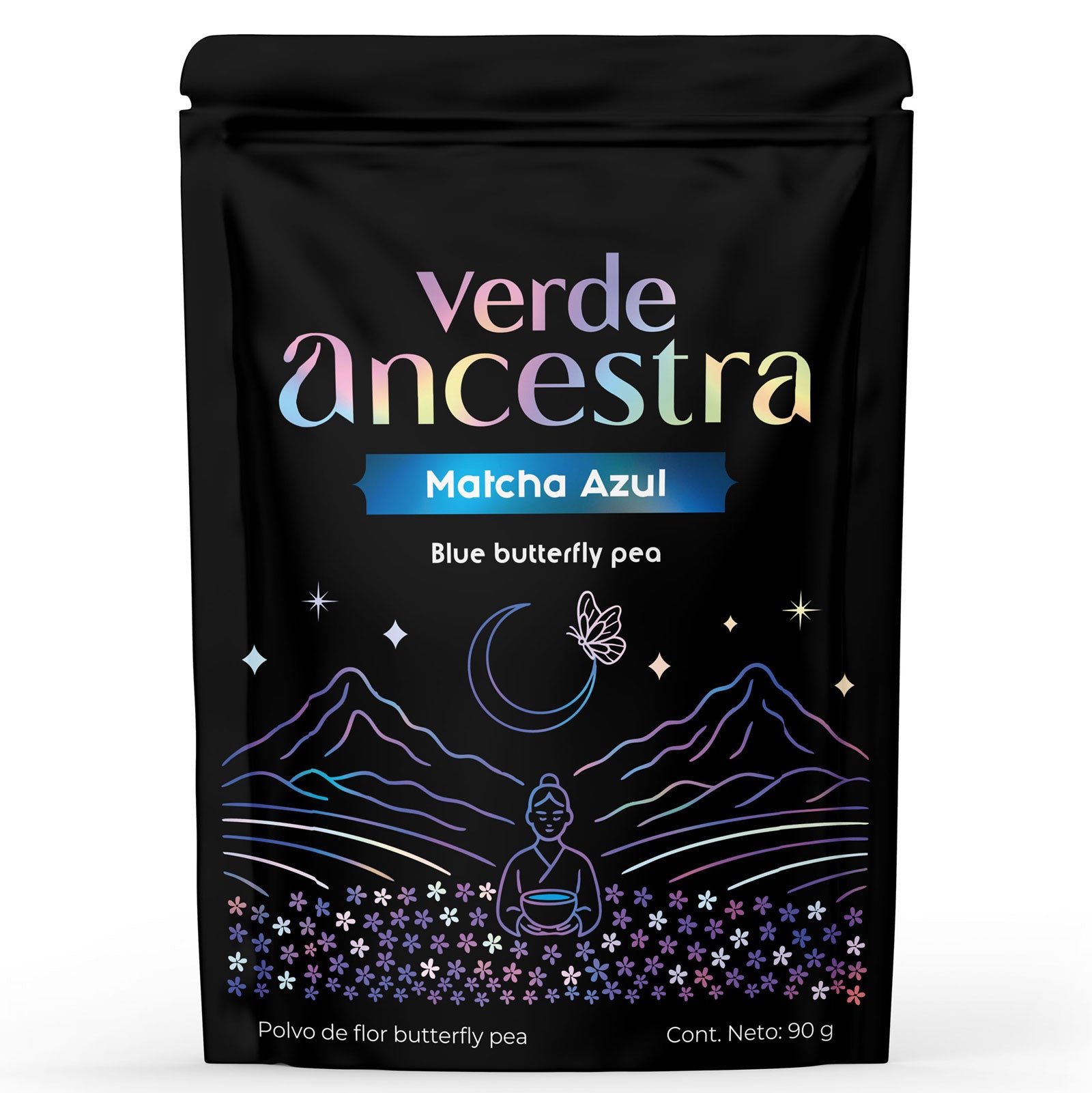 Blue Matcha - 90 G Butterfly Pea Verde Ancestra