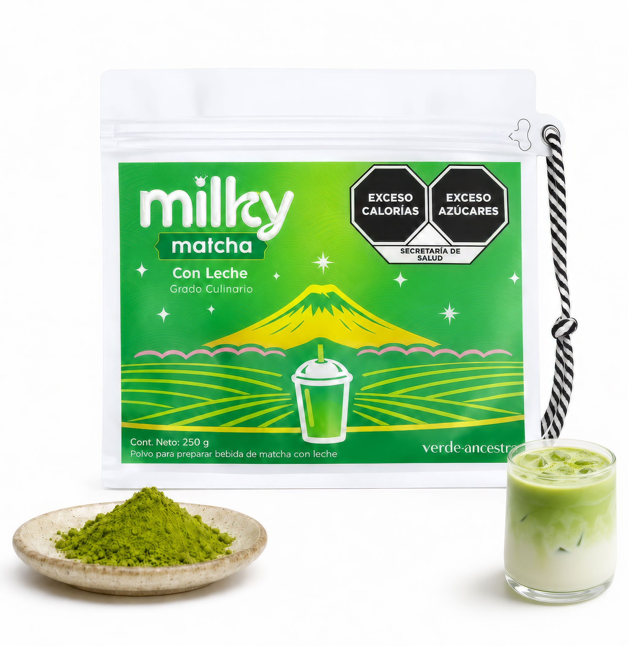 Matcha con Leche en Polvo | Grado Culinario | Milky Matcha Milky Matcha
