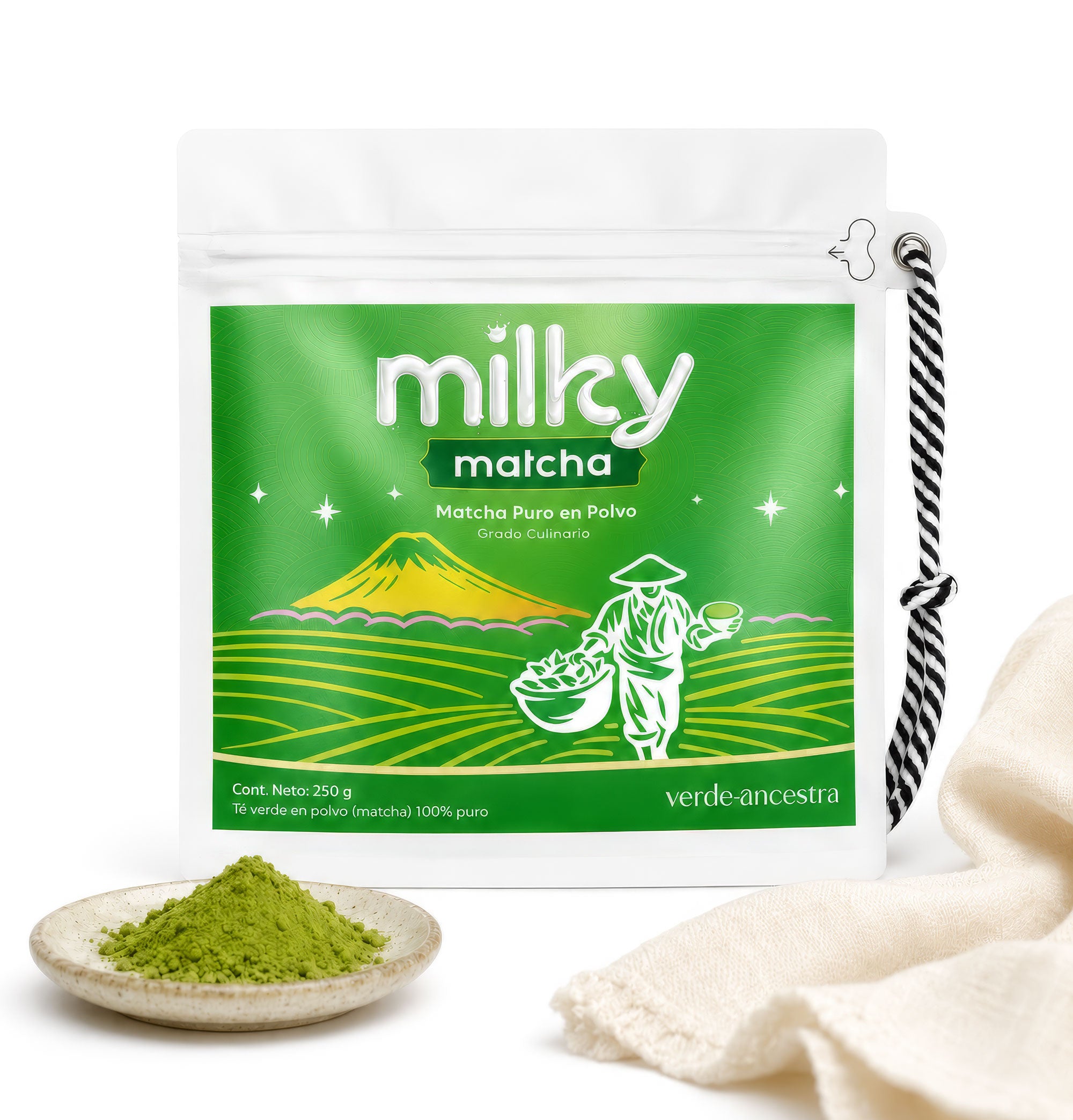 Matcha Puro en Polvo | Grado Culinario | Milky Matcha Milky Matcha