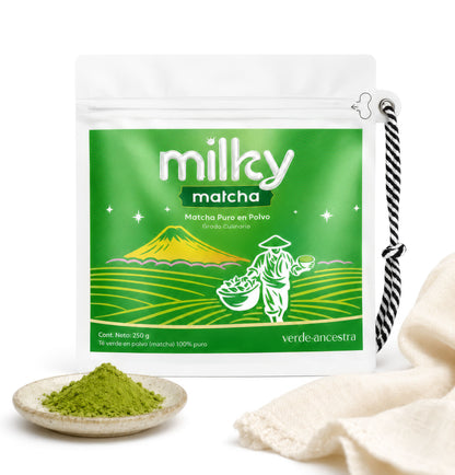 Matcha Puro en Polvo | Grado Culinario | Milky Matcha Milky Matcha