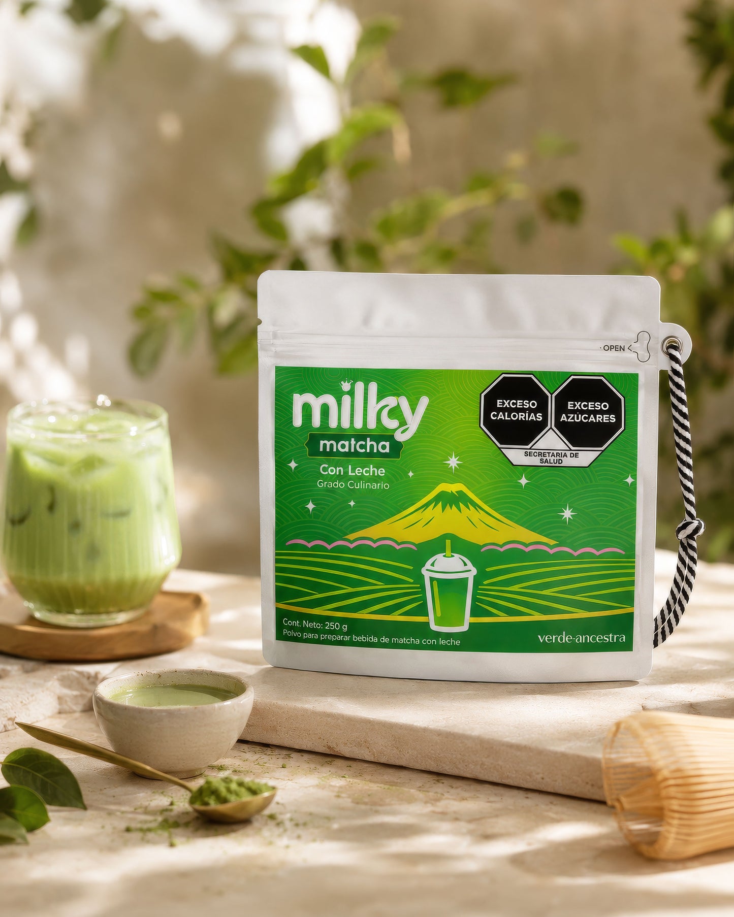Matcha con Leche en Polvo | Grado Culinario | Milky Matcha Milky Matcha